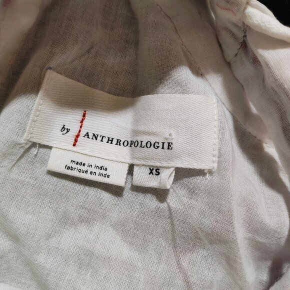 Anthropologie Women's XS Embroidered Beaded Tank Top NWT - Picture 3 of 8